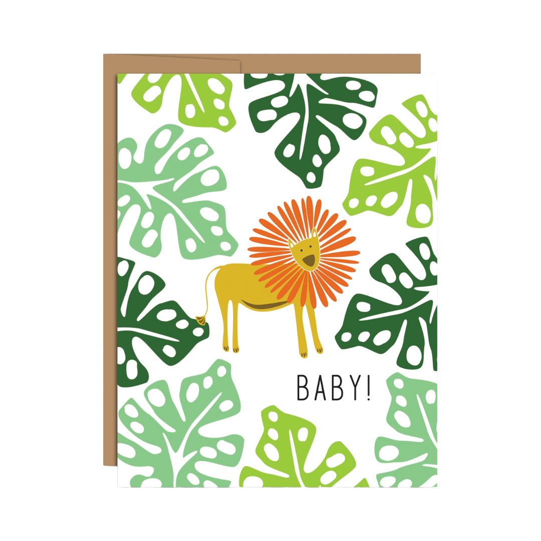 Baby! Lion | Baby Card