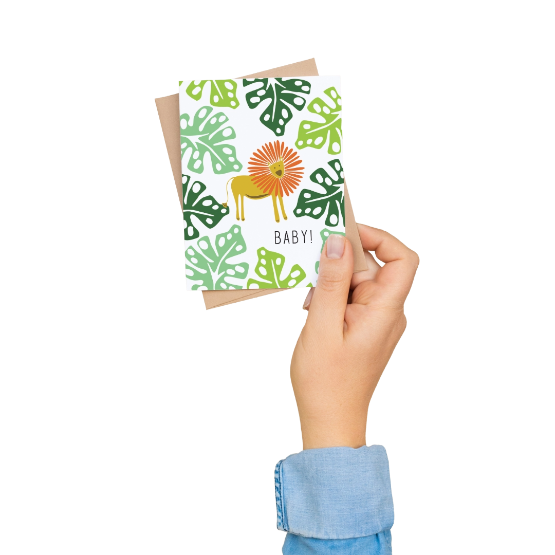 Baby! Lion | Baby Card