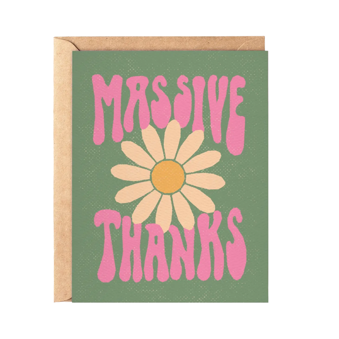 Massive Thanks | Thank You Card