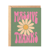 Massive Thanks | Thank You Card