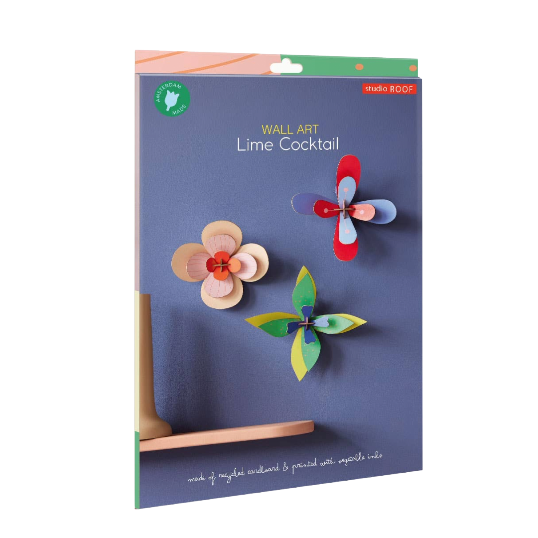 Lime Cocktail - 3D DIY Wall Art Kit
