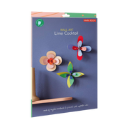 Lime Cocktail - 3D DIY Wall Art Kit