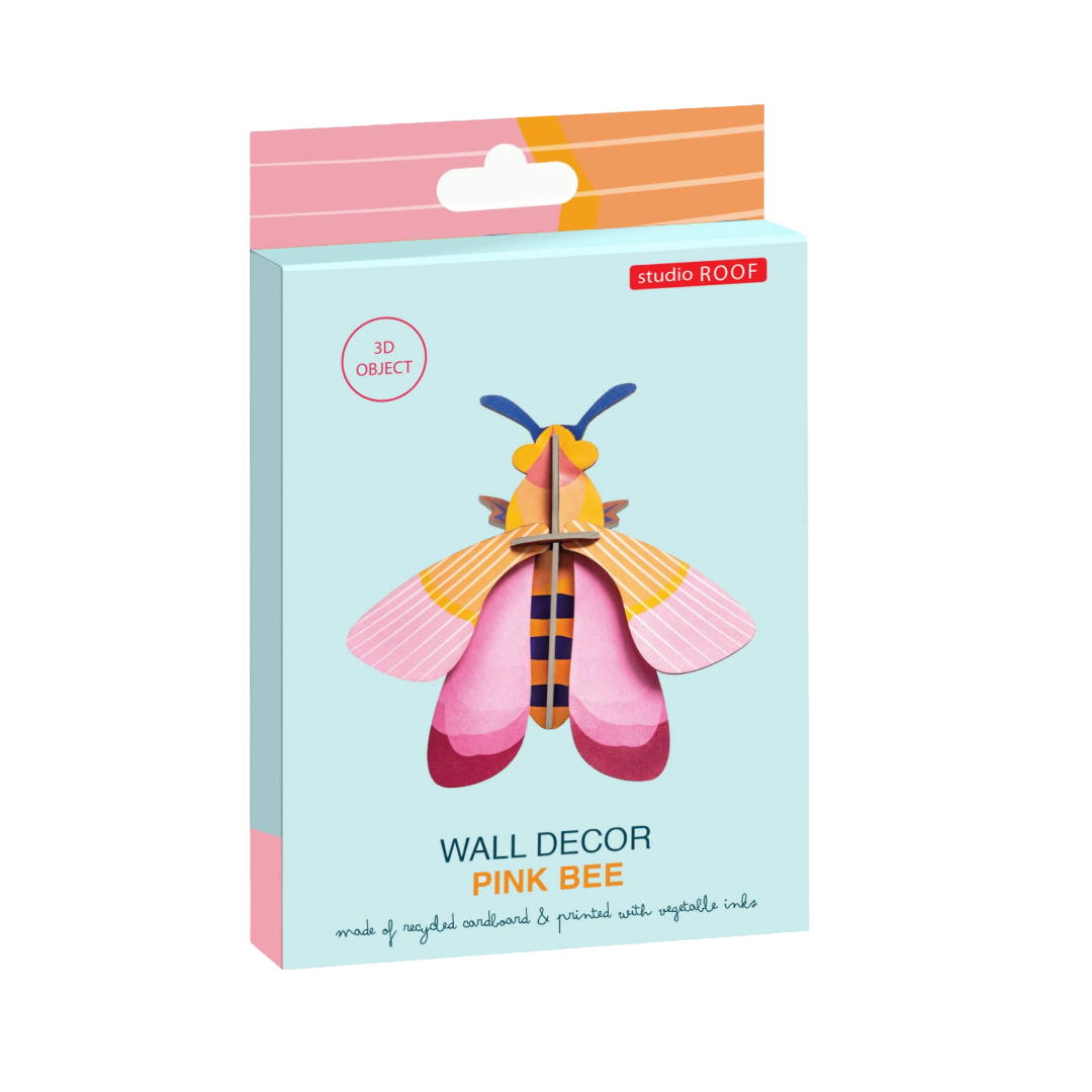 Pink Bee - 3D DIY Wall Art