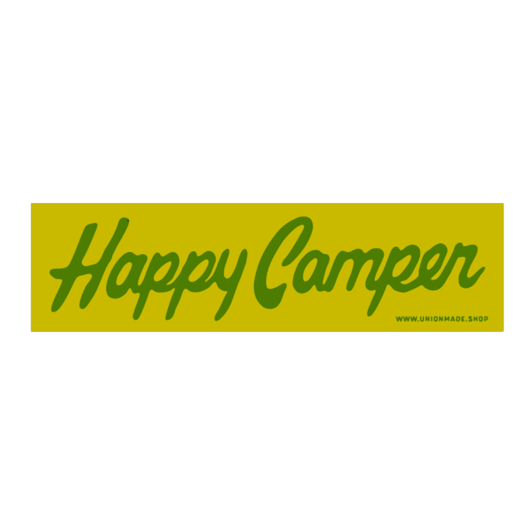 Happy Camper | Bumper Sticker
