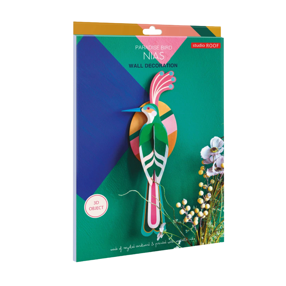 Nias Paradise Bird - 3D Paper Craft Kit
