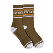 'WOW!’ Socks: Brown and One Size Fits All