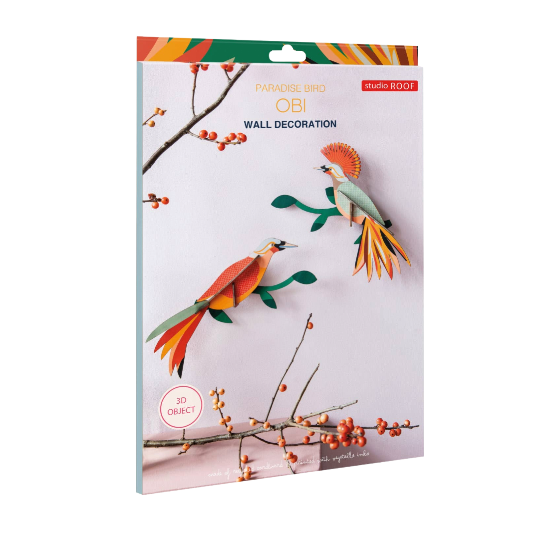 Obi Paradise Bird - 3D Paper Craft Kit