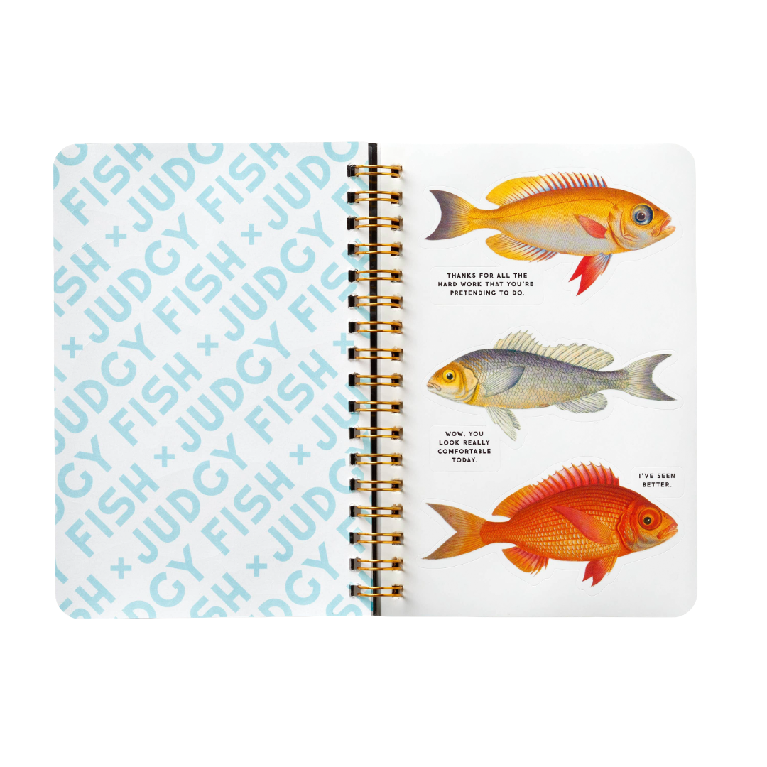 Judgy Fish | Googly Sticker Book