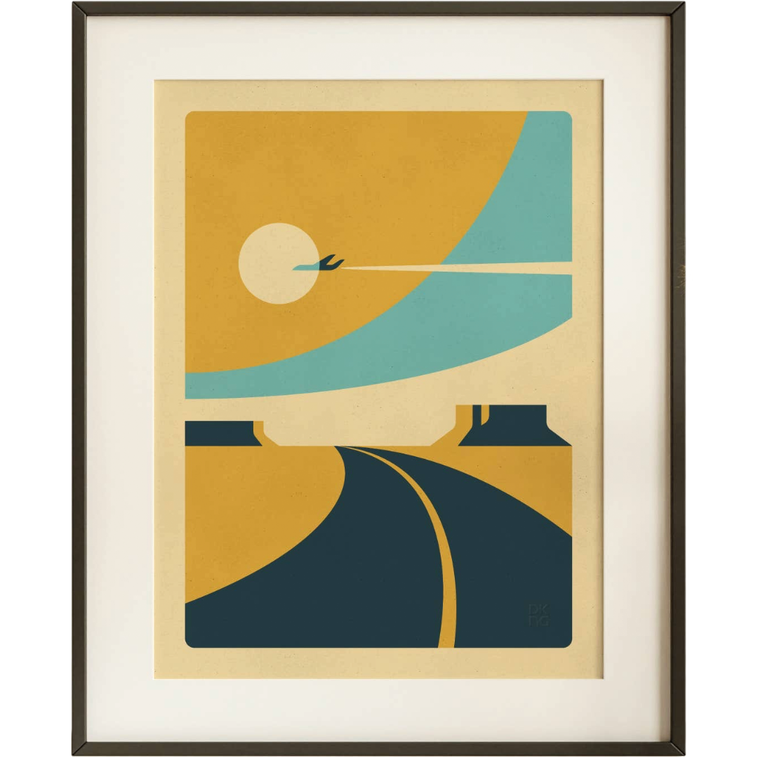 Horizons: Desert | Art Print | 11" x 14"