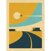 Horizons: Desert | Art Print | 11" x 14"