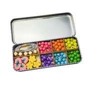 Rainbow Bracelet Bead Kit: 5 Bracelets