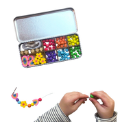 Rainbow Bracelet Bead Kit: 5 Bracelets