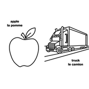 My First Big Book of Bilingual Coloring | French