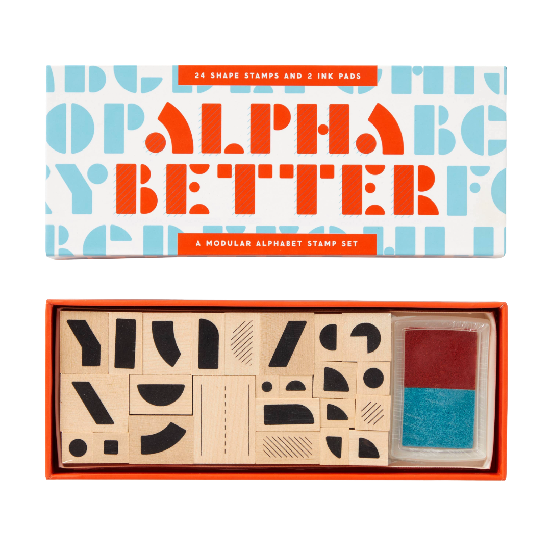 Alpha Better Stamp Set