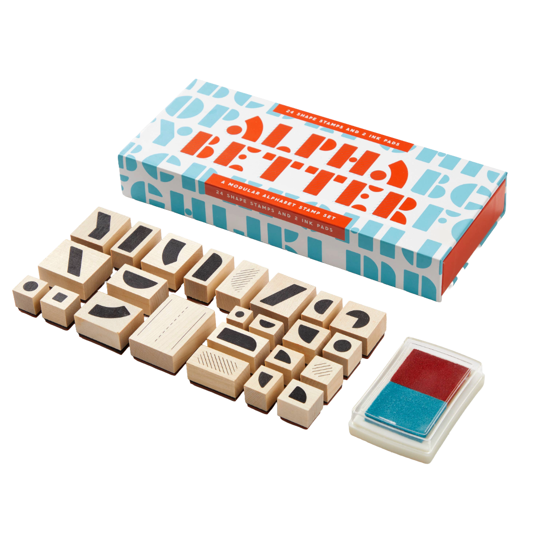 Alpha Better Stamp Set