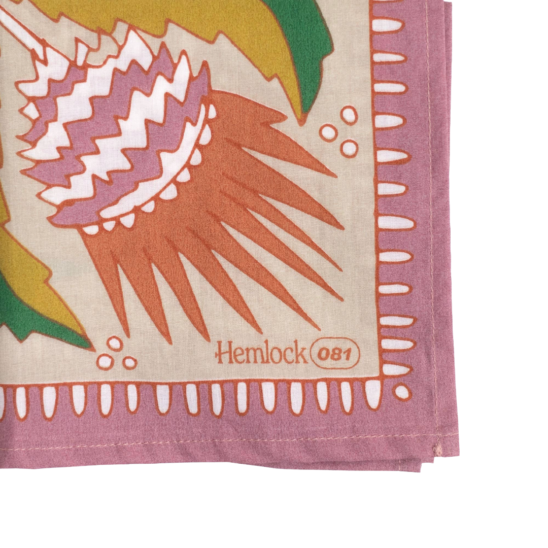 Martha Cotton Bandana - Hemlock No. 81