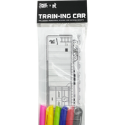TRAIN-ING CAR Boxcar Dry Erase Sticker - Spray Street