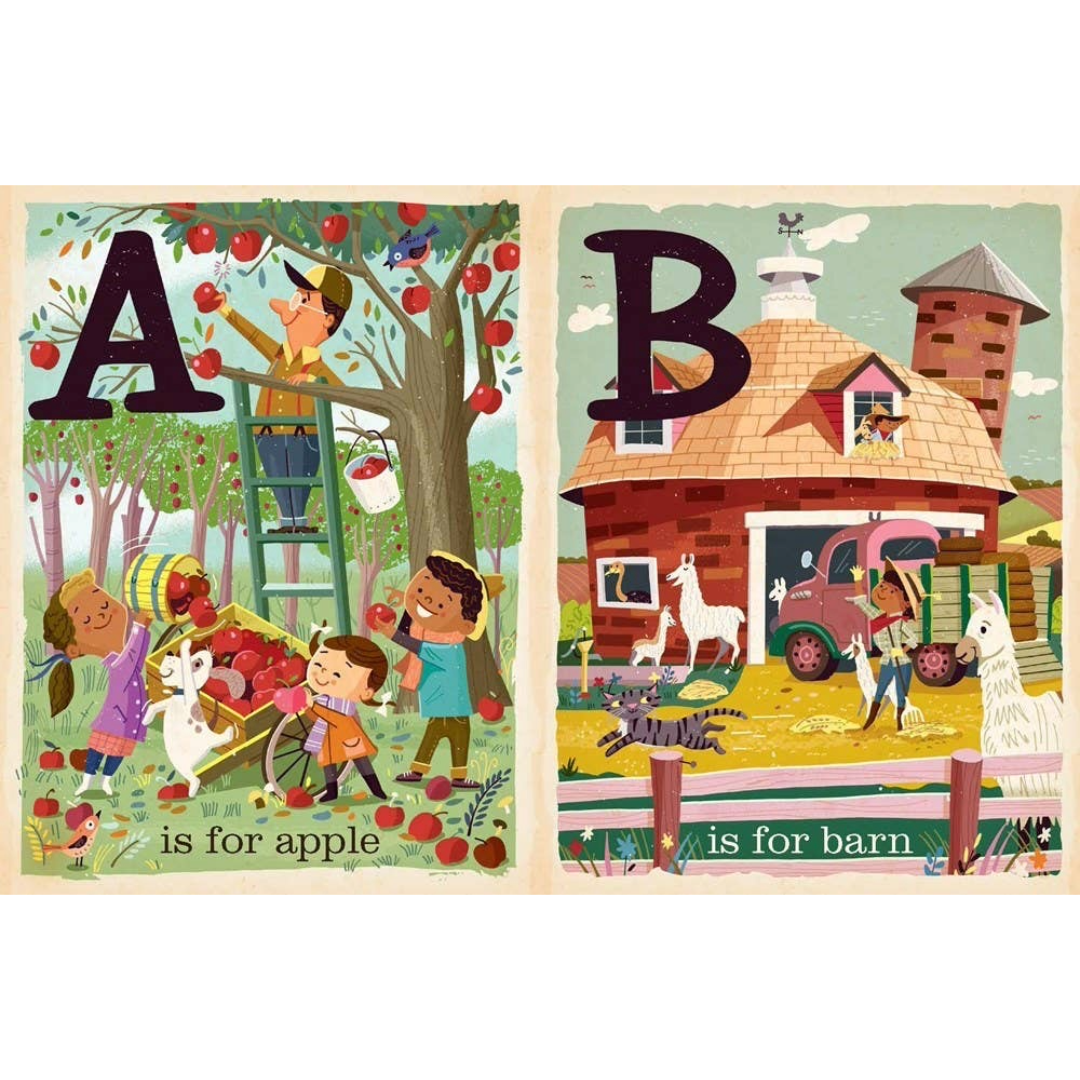 F is for Farm | Alphabet Board Book