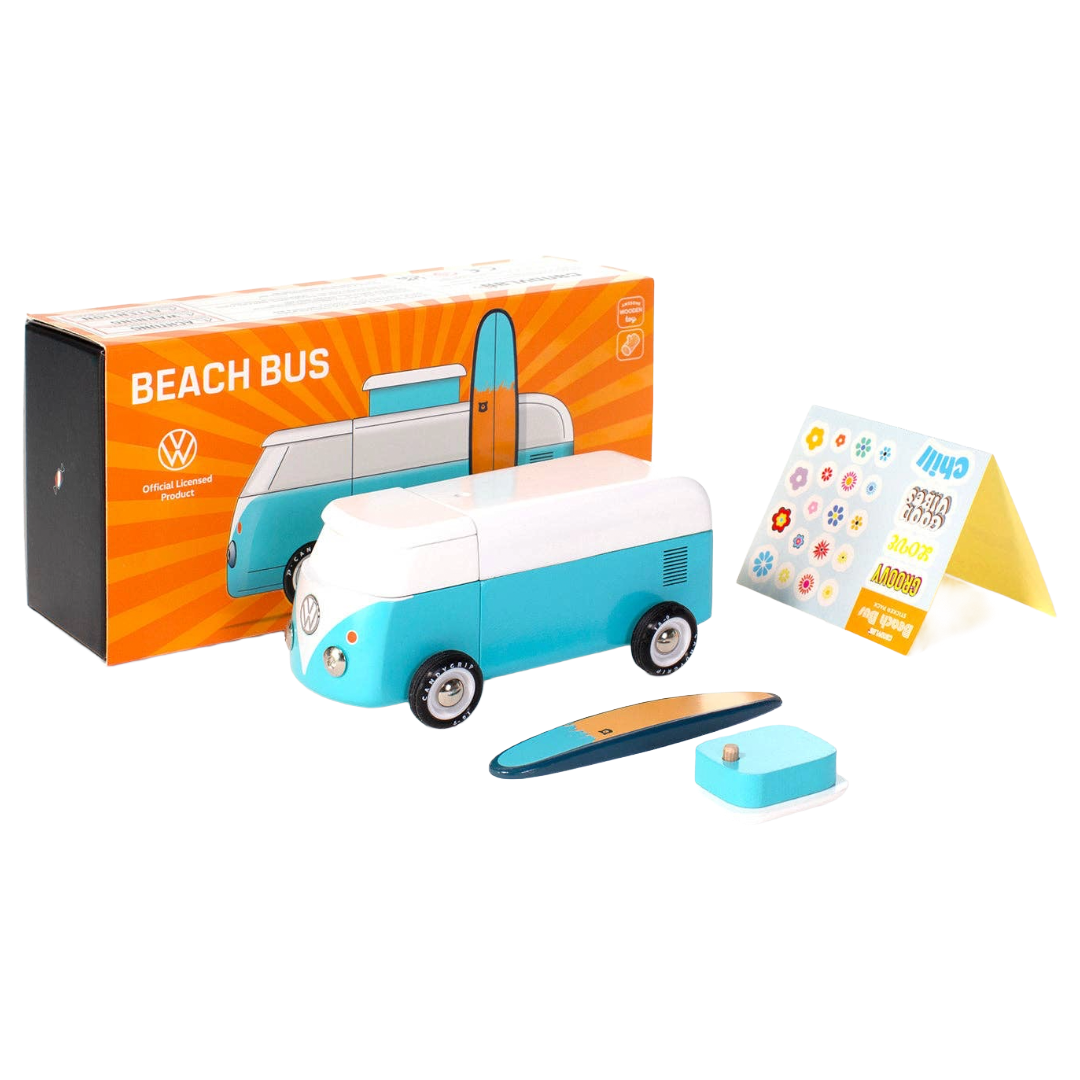 VW Beach Bus Ocean