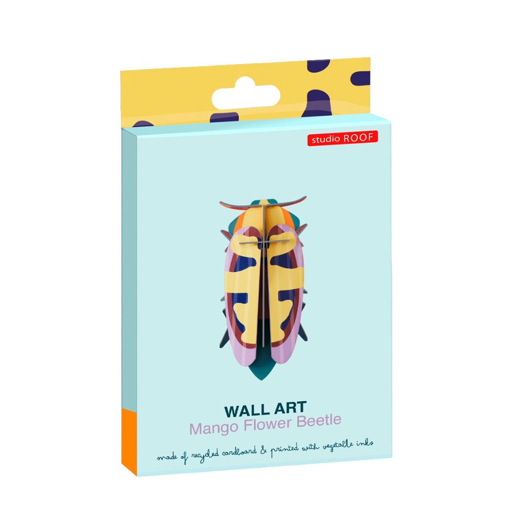 Mango Flower Beetle - 3D DIY Wall Art Kit