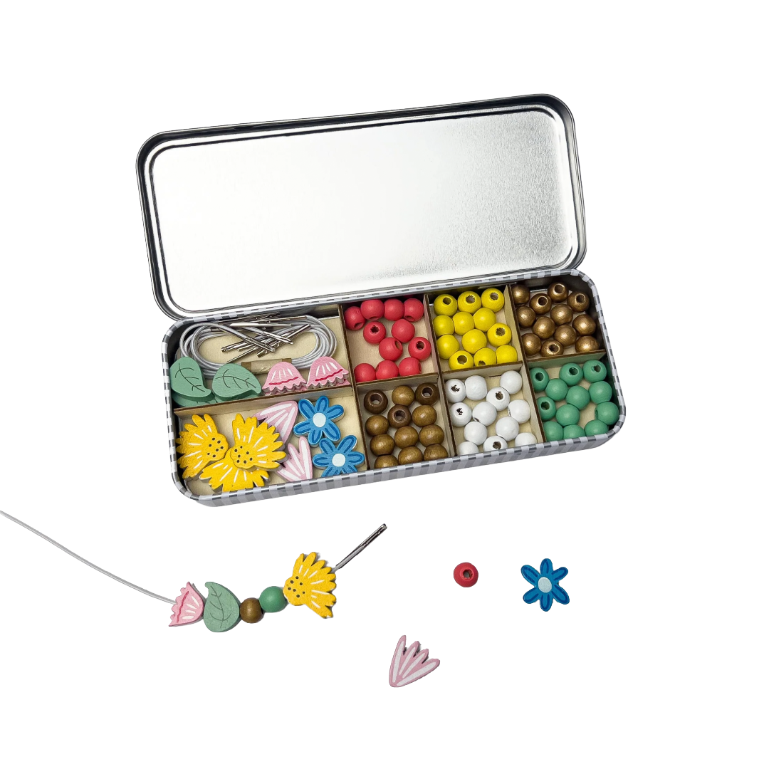 Wildflower Bracelet Bead Kit - 5 Bracelets