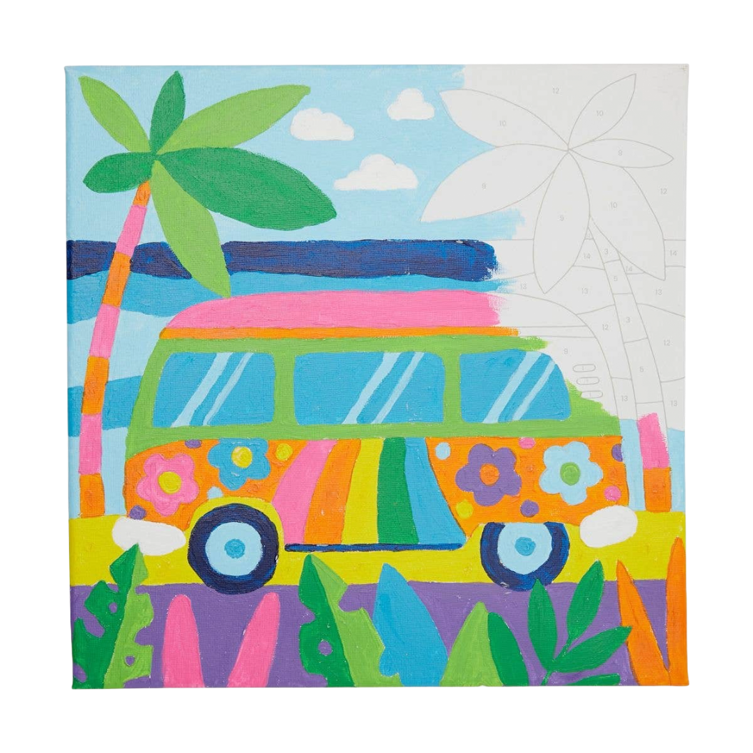 Van Vibes: Colorific Canvas Paint By Number Kit
