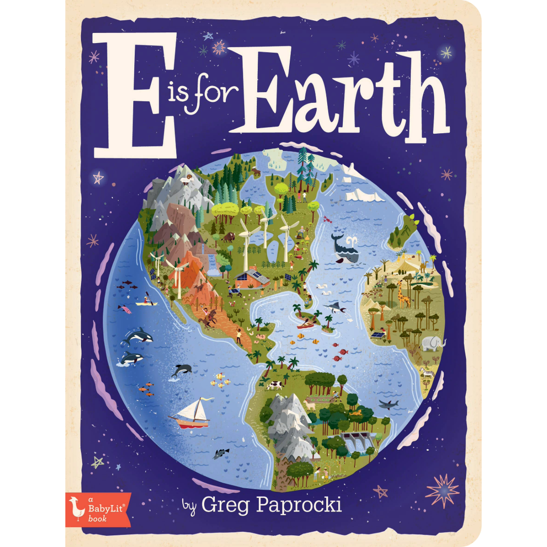 E is for Earth | Alphabet Board Book