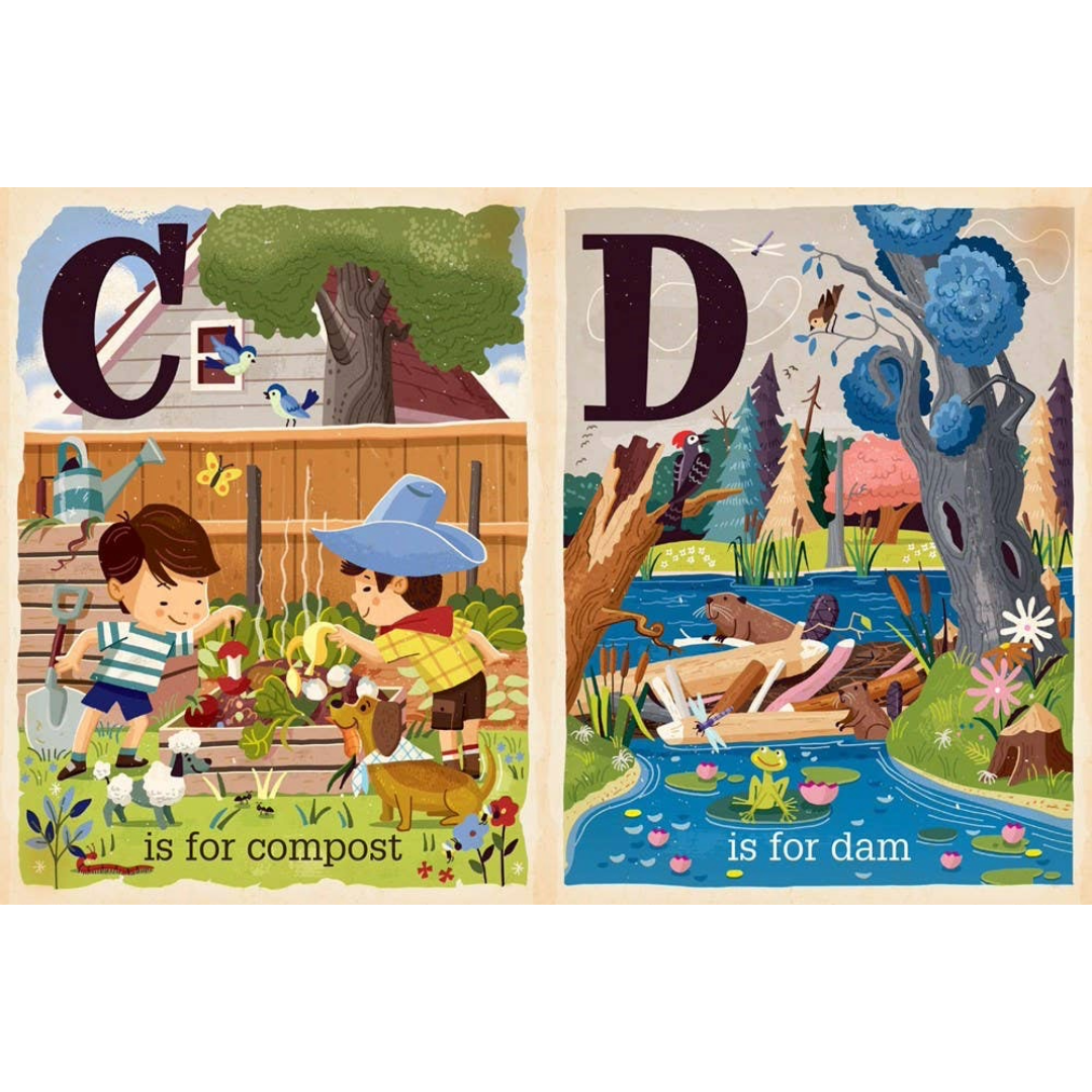 E is for Earth | Alphabet Board Book