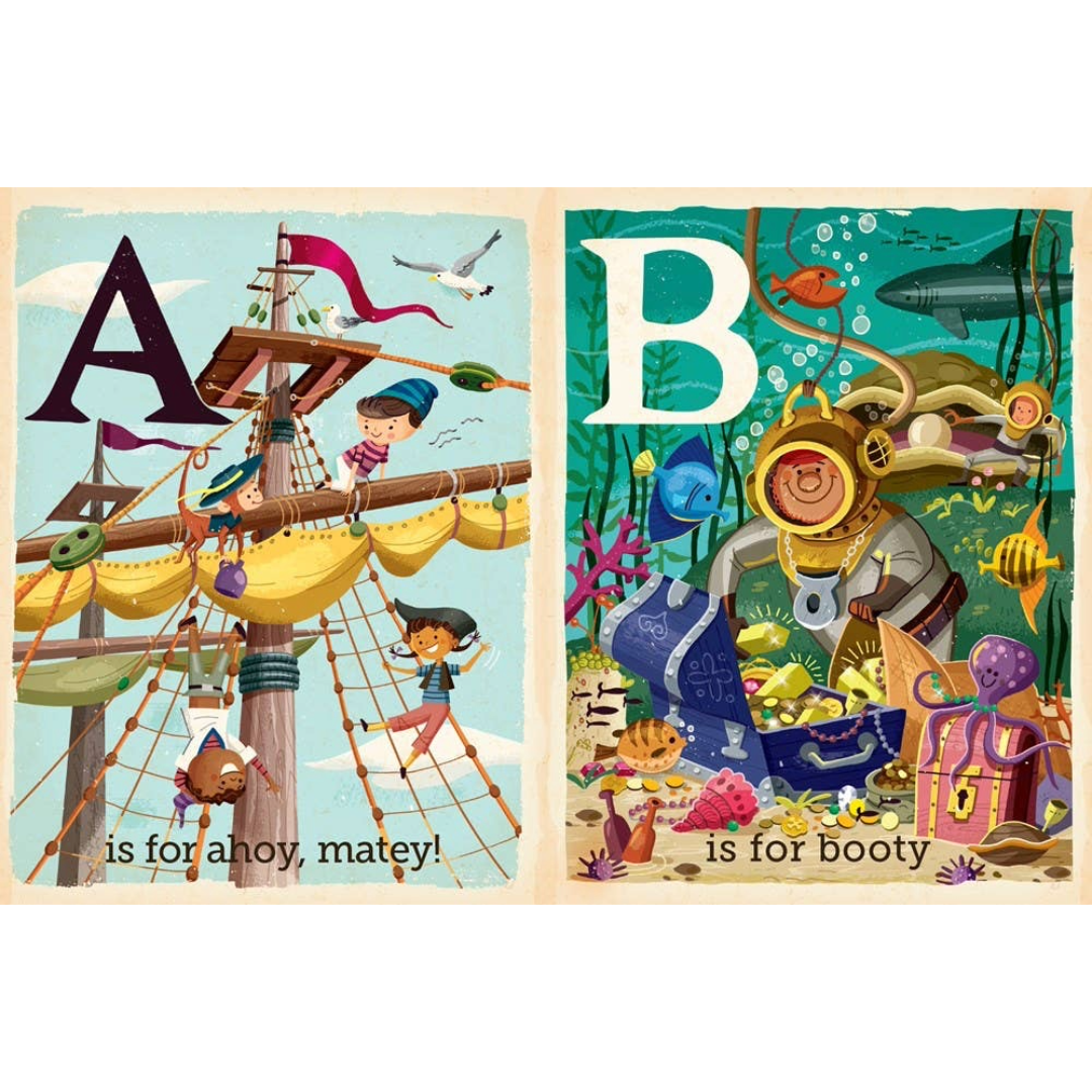 P is for Pirate | Alphabet Board Book