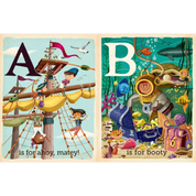 P is for Pirate | Alphabet Board Book