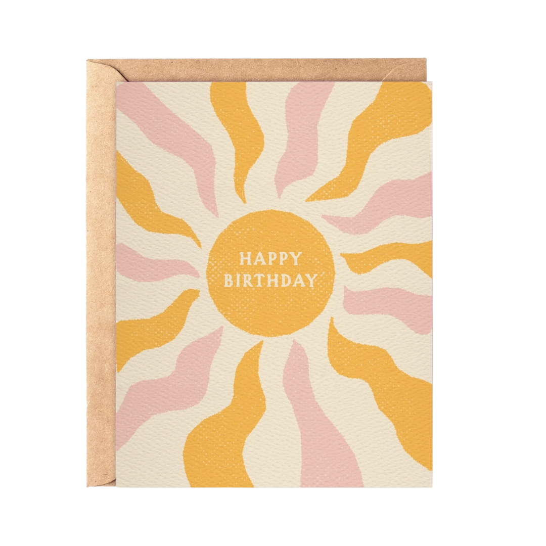 Happy Birthday Sun | Birthday Card