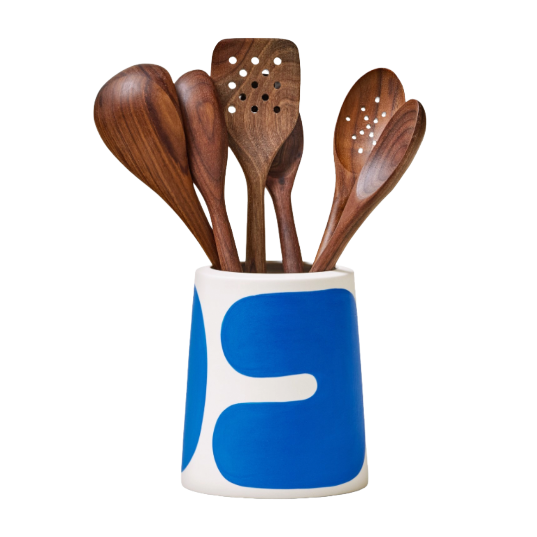 Cobalt Color Block | Pillar Vase