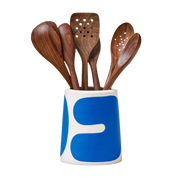 Cobalt Color Block | Pillar Vase