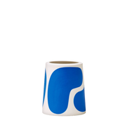 Cobalt Color Block | Pillar Vase