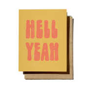 Hell Yeah | Greeting Card