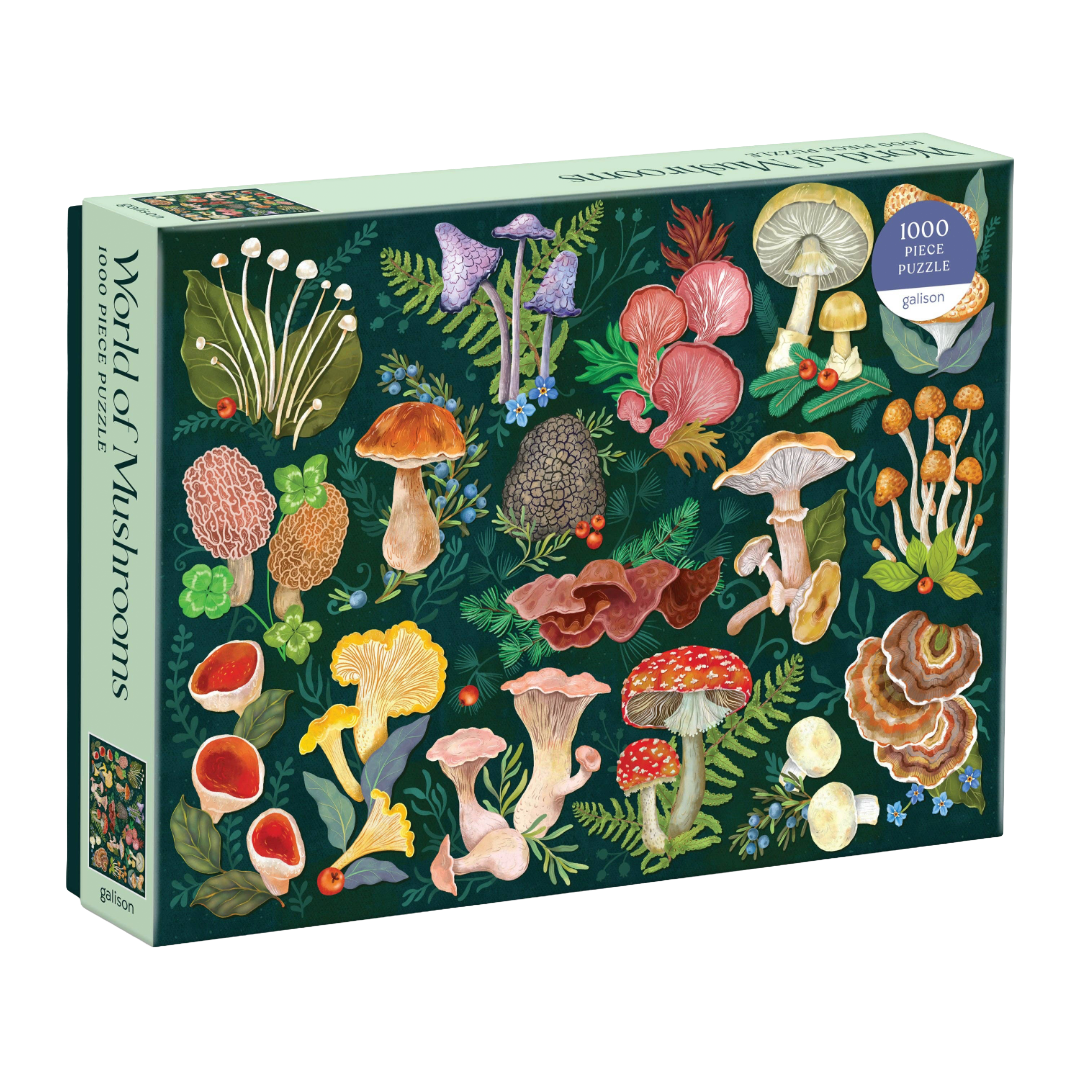 World of Mushrooms 1000 Piece Puzzle