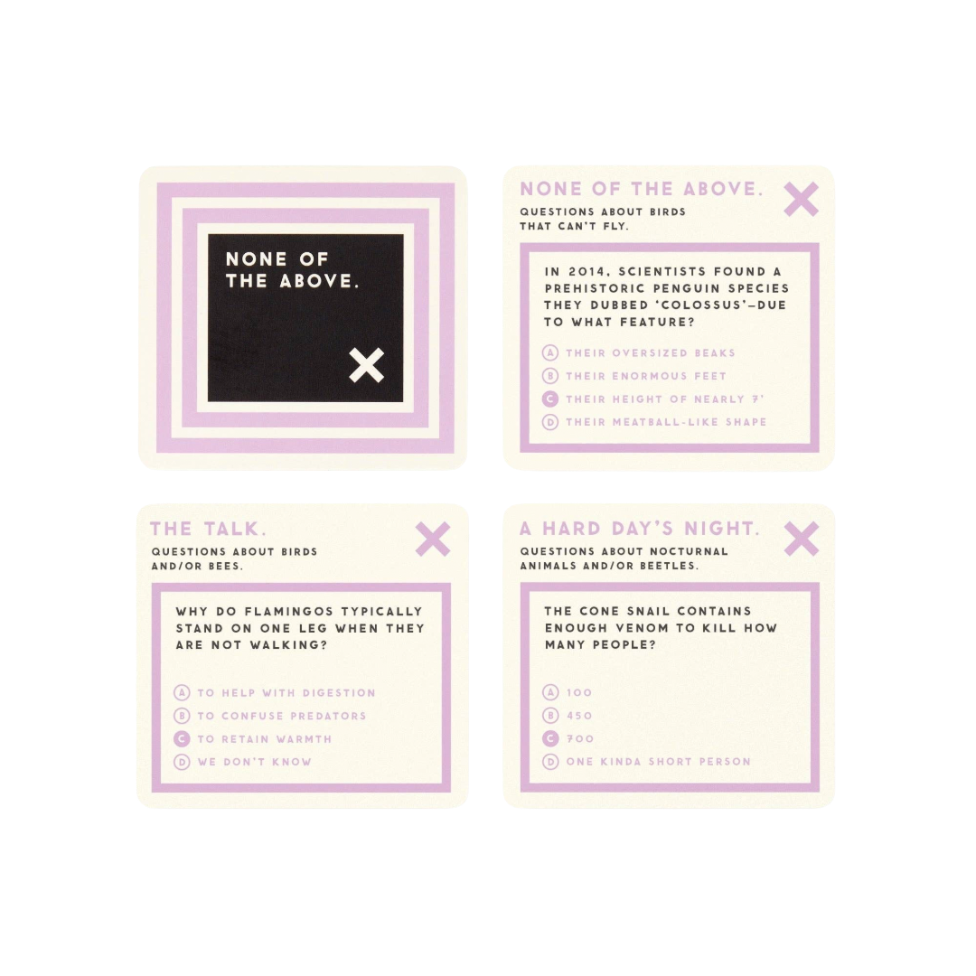 Useless Animal Trivia Game