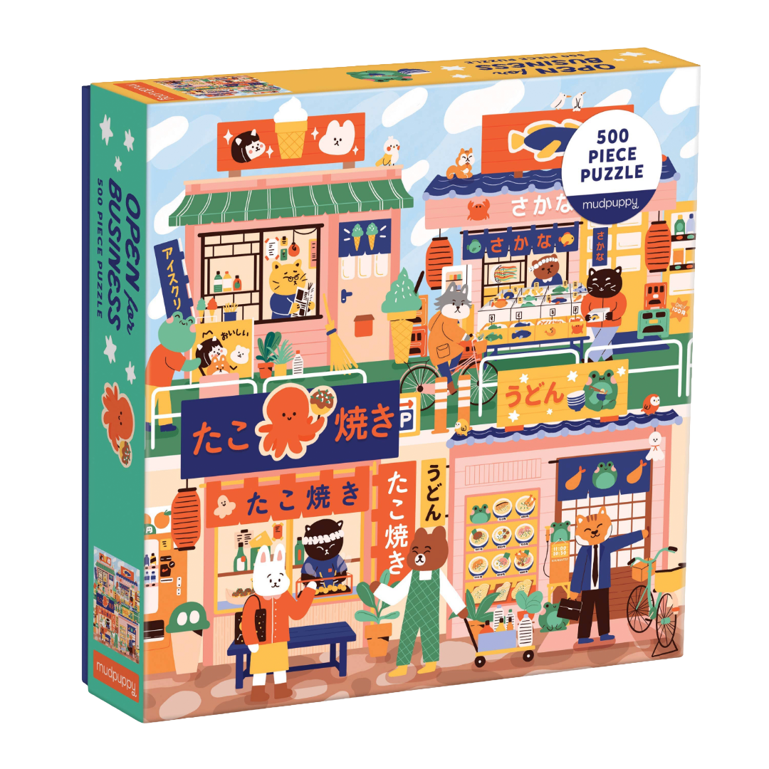 Open for Business 500 Piece Family Puzzle
