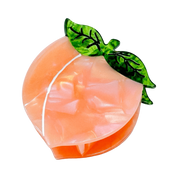 Peach | Midi Hair Claw Clip