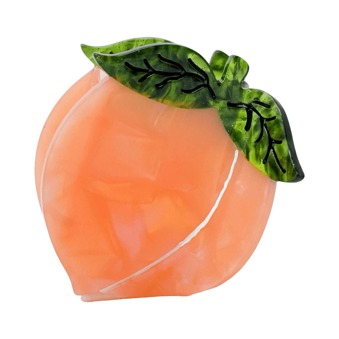 Peach | Midi Hair Claw Clip