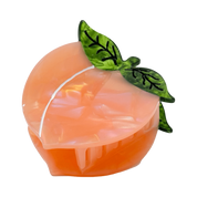 Peach | Midi Hair Claw Clip