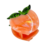 Peach | Midi Hair Claw Clip