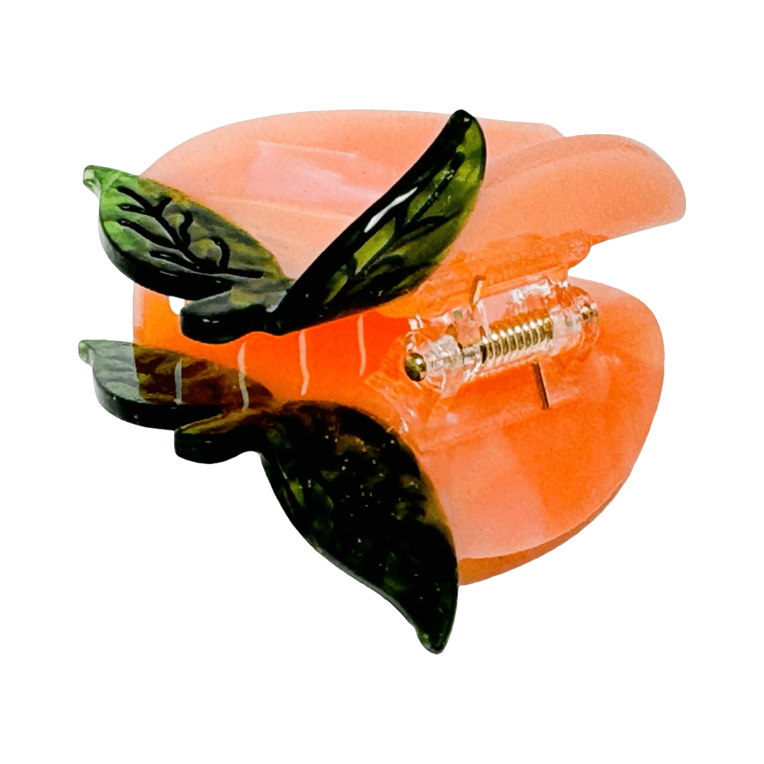 Peach | Midi Hair Claw Clip