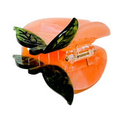 Peach | Midi Hair Claw Clip