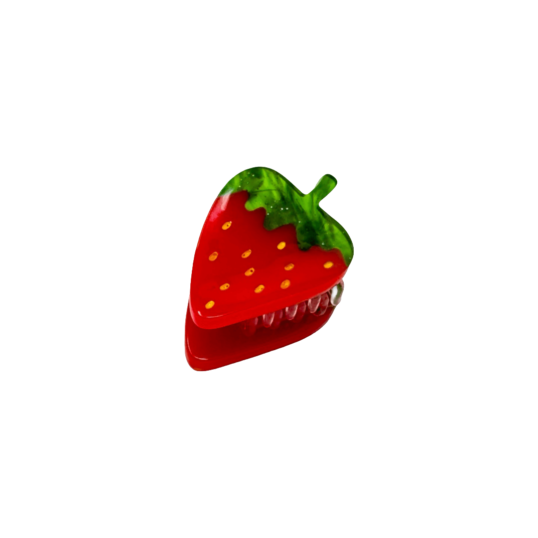 Fruit and Flowers | Micro Hair Claw Clip Set