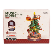 DIY 3D Wooden Puzzle Music Box: Christmas Melody Tree