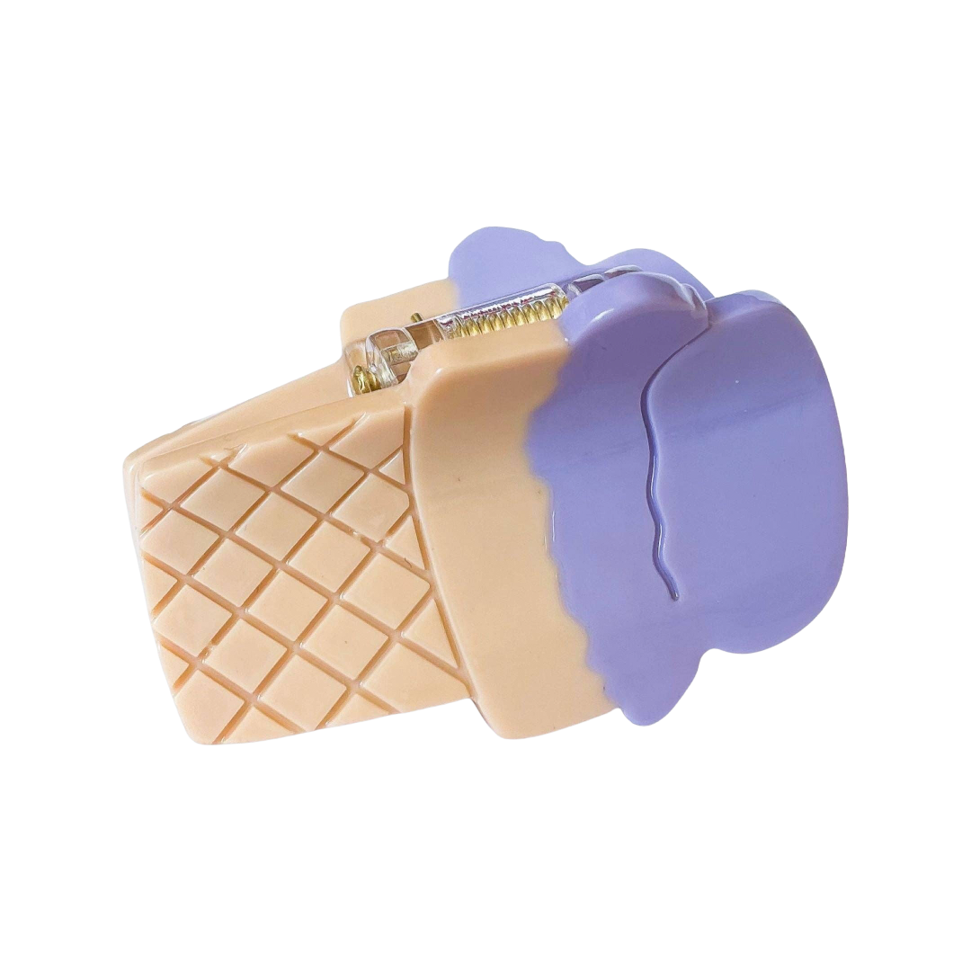 Mini Ice Cream Hair Claw Clip