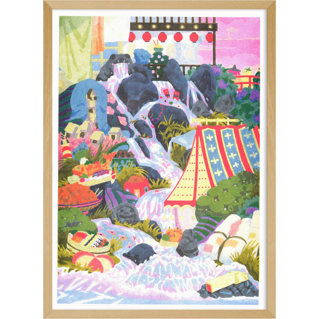 Miyazaki/Chihiro | Art Print | Camille Gobourg A3 Poster