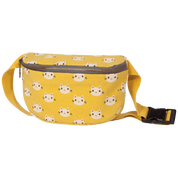 Meow Meow Cats Cotton Hip Bag Adjustable Strap