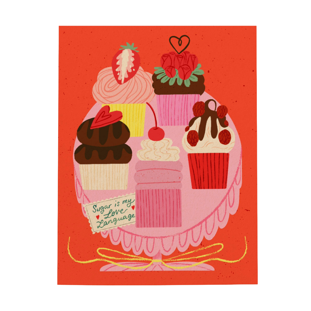 Sugar Is My Love Language | Greeting Card